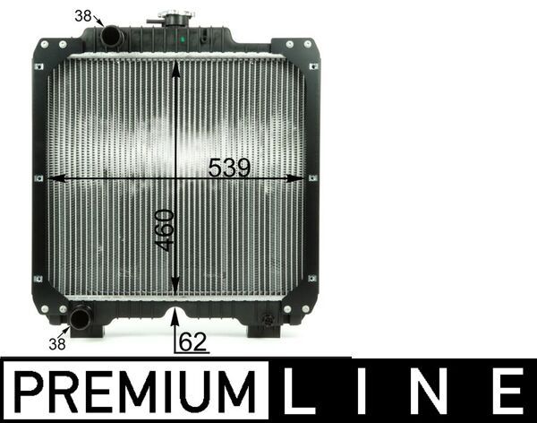 MAHLE CR 1926 000P Radiator, engine cooling