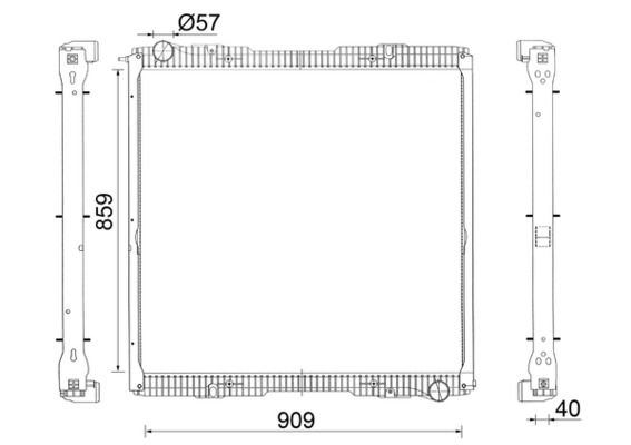 MAHLE CR 2151 001S Radiator, engine cooling