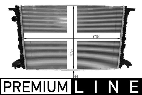 MAHLE CR 2177 000P Radiator, engine cooling