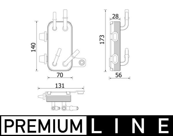 MAHLE CR 2200 000P Radiator, engine cooling
