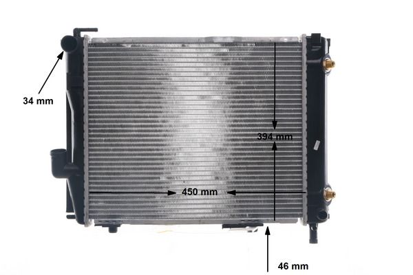 MAHLE CR 257 000S Radiator, engine cooling