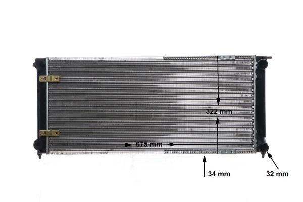 MAHLE CR 341 000S Radiator, engine cooling