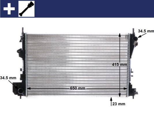 MAHLE CR 40 000S Radiator, engine cooling