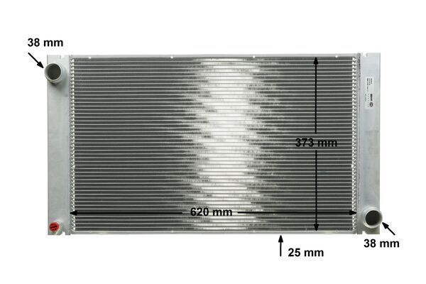 MAHLE CR 578 000P Radiator, engine cooling