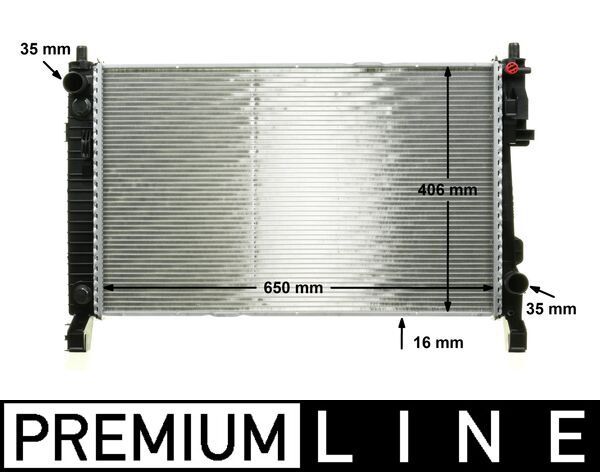 MAHLE CR 661 000P Radiator, engine cooling