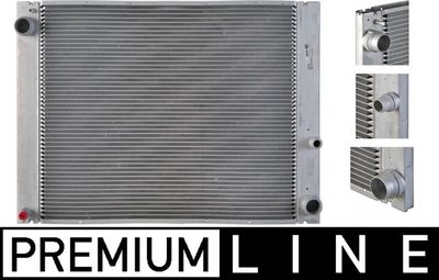 Radiator, engine cooling MAHLE CR 777 000P