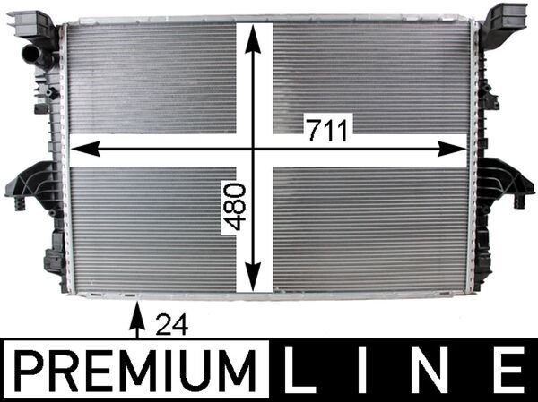 MAHLE CR 805 000P Radiator, engine cooling