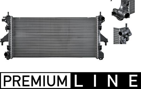 MAHLE CR 880 000P Radiator, engine cooling