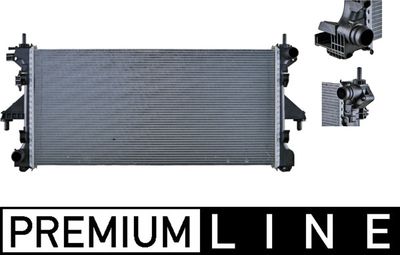 Radiator, engine cooling MAHLE CR 886 000P