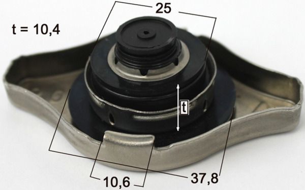 MAHLE CRB 38 000S Cap, radiator