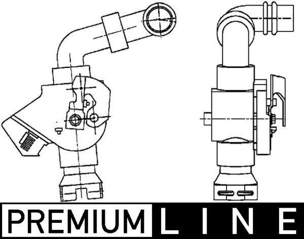 MAHLE CV 2 000P Coolant Control Valve