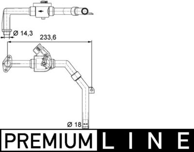 Coolant Control Valve MAHLE CV 9 000P