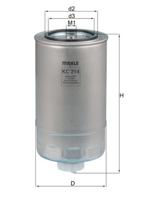 MAHLE KC 214 Fuel Filter