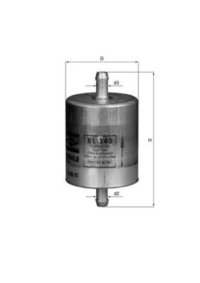 Fuel Filter MAHLE KL 145