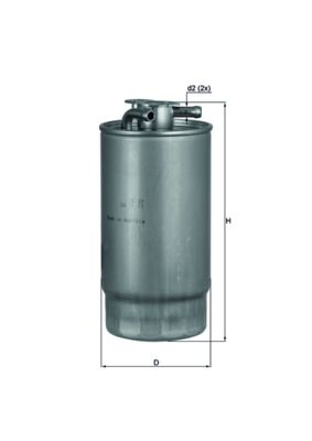 Fuel Filter MAHLE KL 160/1