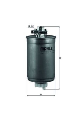 Fuel Filter MAHLE KL 180