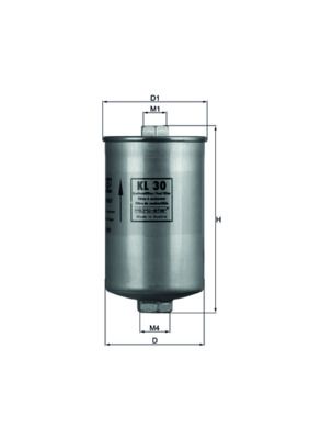 Fuel Filter MAHLE KL 30