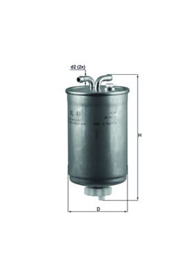 Fuel Filter MAHLE KL 41