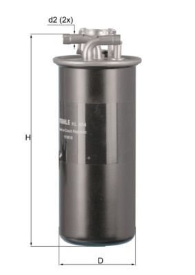 MAHLE KL 454 Fuel Filter