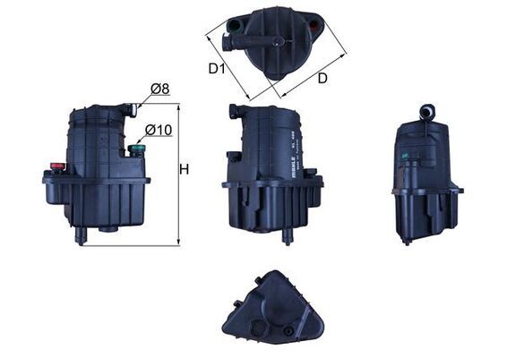 MAHLE KL 469 Fuel Filter