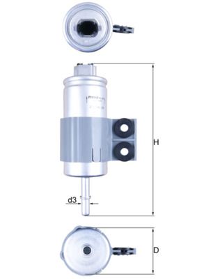 Fuel Filter MAHLE KL 510