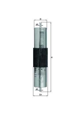 Fuel Filter MAHLE KL 66