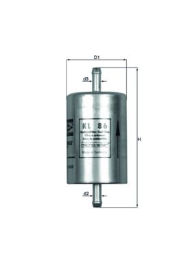 Fuel Filter MAHLE KL 86