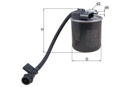 Fuel Filter MAHLE KL 947