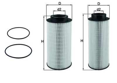 Fuel Filter MAHLE KX 439KIT