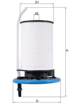 MAHLE KX 398 Fuel Filter