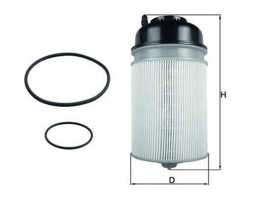 MAHLE KX 400D Fuel Filter