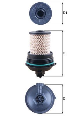 MAHLE KX 480 Fuel Filter