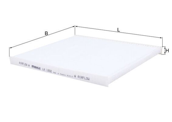 MAHLE LA 1202 Filter, cabin air