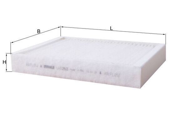 MAHLE LA 1263 Filter, cabin air
