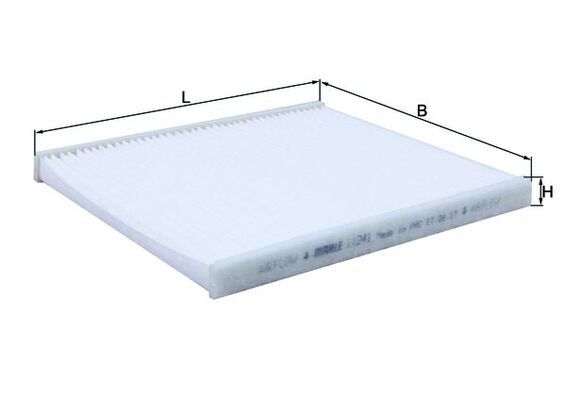 MAHLE LA 241 Filter, cabin air