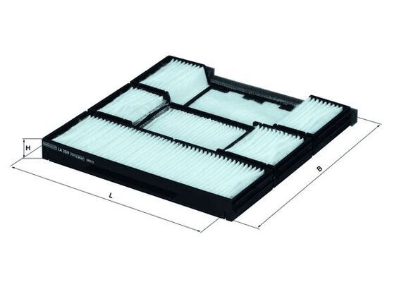 MAHLE LA 269 Filter, cabin air