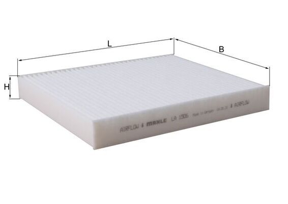 MAHLE LA 1506 Filter, cabin air