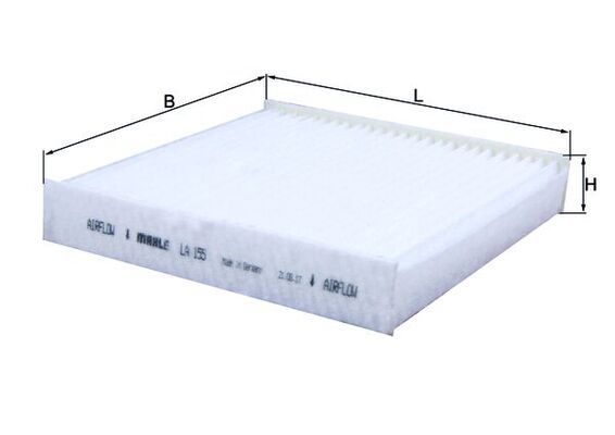 MAHLE LA 155 Filter, cabin air