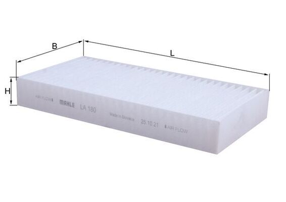 MAHLE LA 180 Filter, cabin air