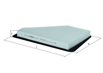 Filter, cabin air MAHLE LA 287