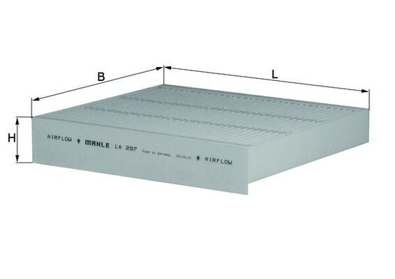 MAHLE LA 297 Filter, cabin air