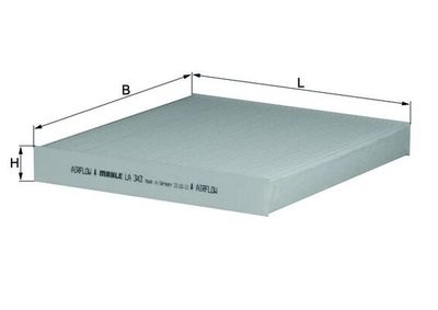 Filter, cabin air MAHLE LA 343