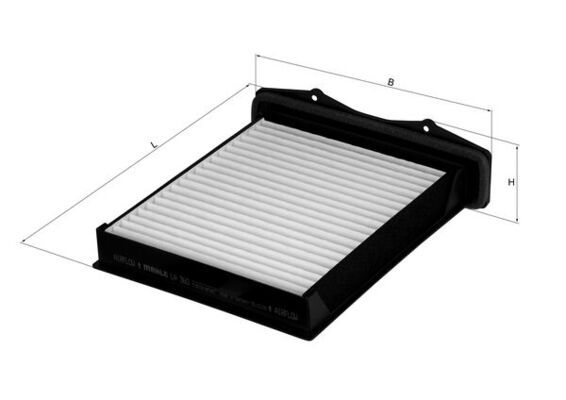 MAHLE LA 360 Filter, cabin air