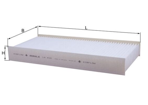 MAHLE LA 410 Filter, cabin air