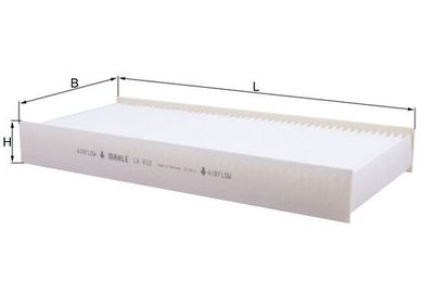 Filter, cabin air MAHLE LA 412