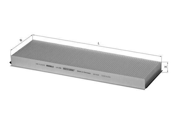 MAHLE LA 438 Filter, cabin air