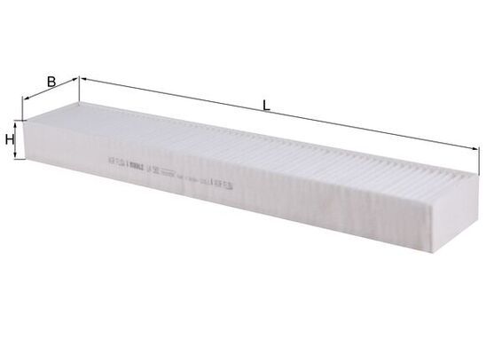 MAHLE LA 582 Filter, cabin air