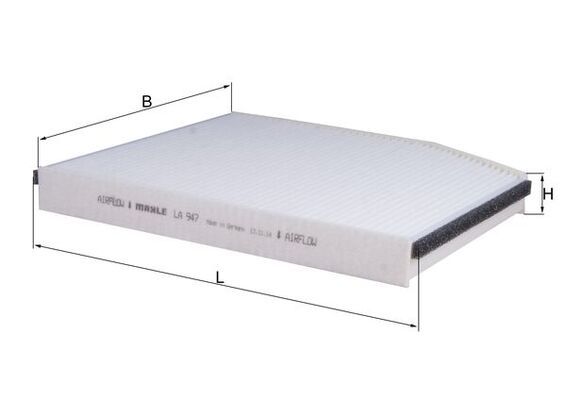 MAHLE LA 947 Filter, cabin air