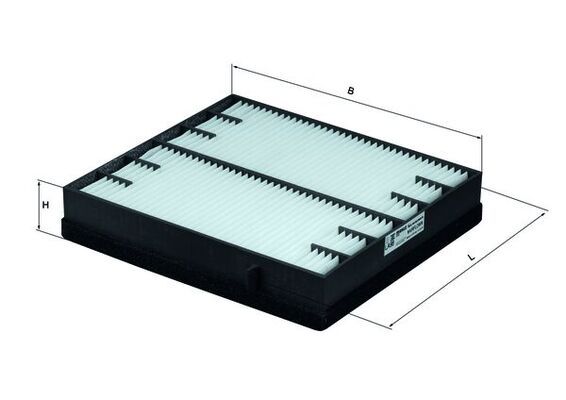 MAHLE LA 98 Filter, cabin air