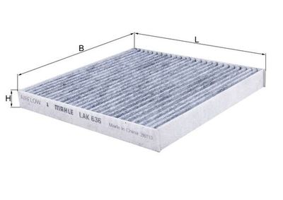Filter, cabin air MAHLE LAK 636